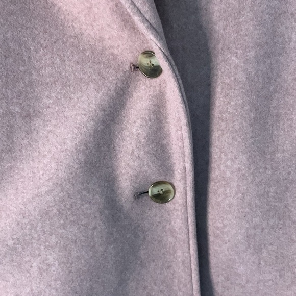 XL Old Navy Pink Soft Long Wool Over Mauve Overcoat Jacket‎ pea coat mid length - Picture 6 of 12